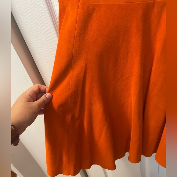 RALPH LAUREN BLACK LABEL SUEDE CAP SLEEVE DRESS - Picture 7 of 9